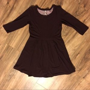 ModCloth Gilli 3/4 Sleeve Dress